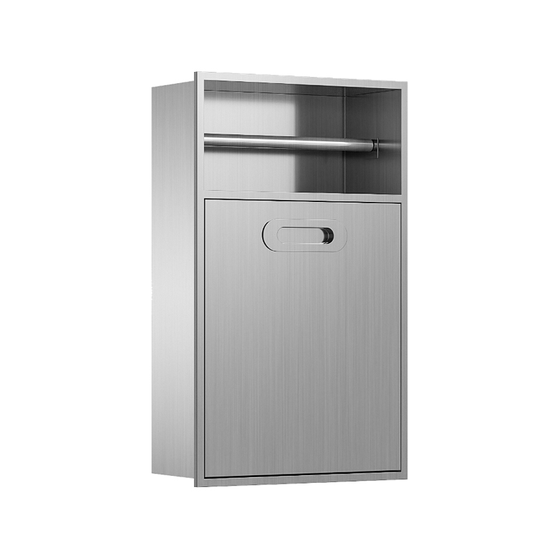 YX-T500-2 kis rozsdamentes acél szemetes rés
